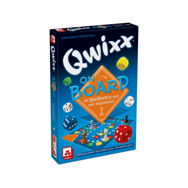 Qwixx – On Board Familienspiele NSV - Nürnberger Spielkarten Verlag