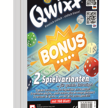 Qwixx – Bonus Zusatzblöcke Erwachsene NSV - Nürnberger Spielkarten Verlag