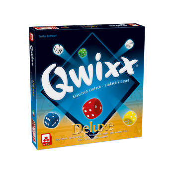 Qwixx – Deluxe ab 8 Jahren NSV - Nürnberger Spielkarten Verlag