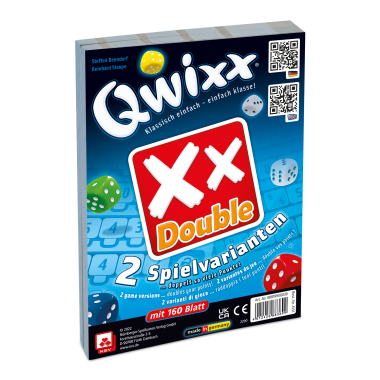 Qwixx – Double Zusatzblöcke Sonstiges NSV - Nürnberger Spielkarten Verlag