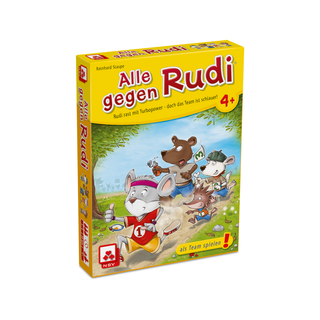 Alle gegen Rudi ab 4 Jahren NSV - Nürnberger Spielkarten Verlag
