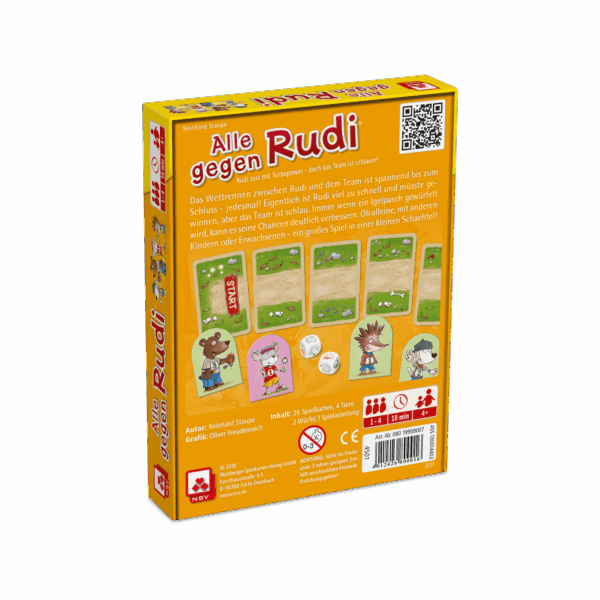 Alle gegen Rudi Nürnberger-Spielkarten-Verlag GmbH NSV - Nürnberger Spielkarten Verlag
