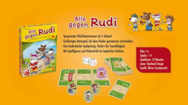 Alle gegen Rudi Kinder NSV - Nürnberger Spielkarten Verlag