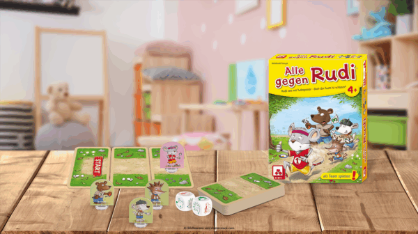 Alle gegen Rudi Nürnberger-Spielkarten-Verlag GmbH NSV - Nürnberger Spielkarten Verlag