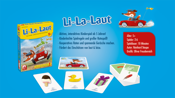 Li-La-Laut Kinderspiel NSV - Nürnberger Spielkarten Verlag