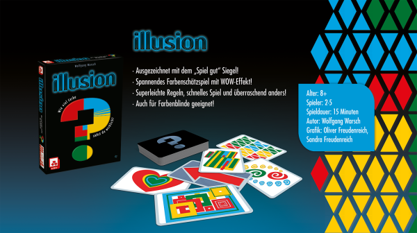 Illusion Rätselspiele NSV - Nürnberger Spielkarten Verlag