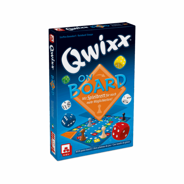 Qwixx – On Board dice games NSV - Nürnberger Spielkarten Verlag
