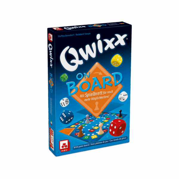 Qwixx – On Board ab 8 Jahren NSV - Nürnberger Spielkarten Verlag