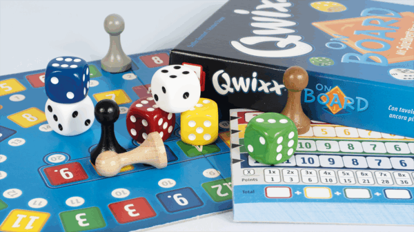 Qwixx – On Board dice games NSV - Nürnberger Spielkarten Verlag