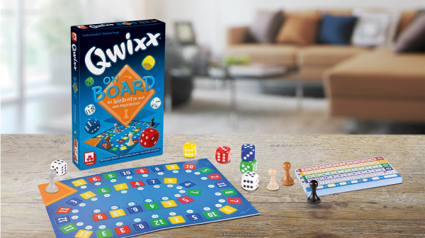 Qwixx – On Board ab 8 Jahren NSV - Nürnberger Spielkarten Verlag