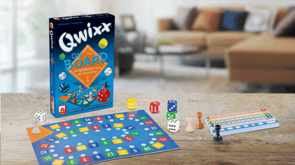 Qwixx – On Board dice games NSV - Nürnberger Spielkarten Verlag