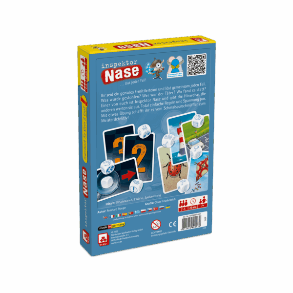 Inspektor Nase Grundspiel NSV - Nürnberger Spielkarten Verlag