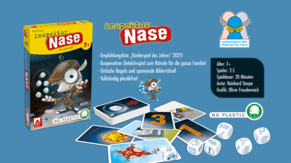 Inspektor Nase DE NSV - Nürnberger Spielkarten Verlag