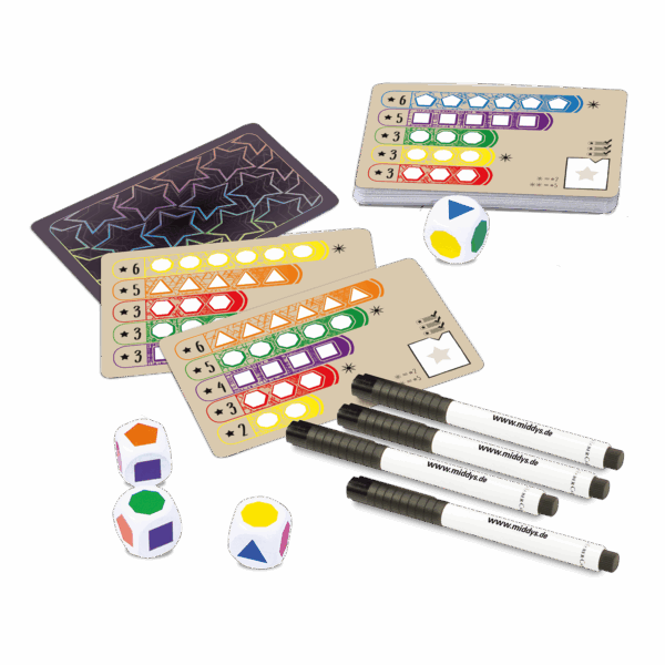 Everything on 1 card PL NSV - Nürnberger Spielkarten Verlag