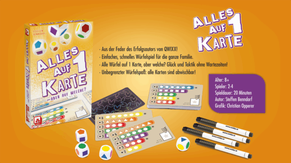 Everything on 1 card PL NSV - Nürnberger Spielkarten Verlag