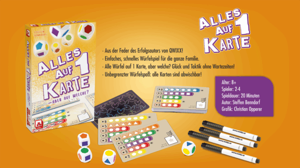 Alles auf 1 Karte ab 8 Jahren NSV - Nürnberger Spielkarten Verlag