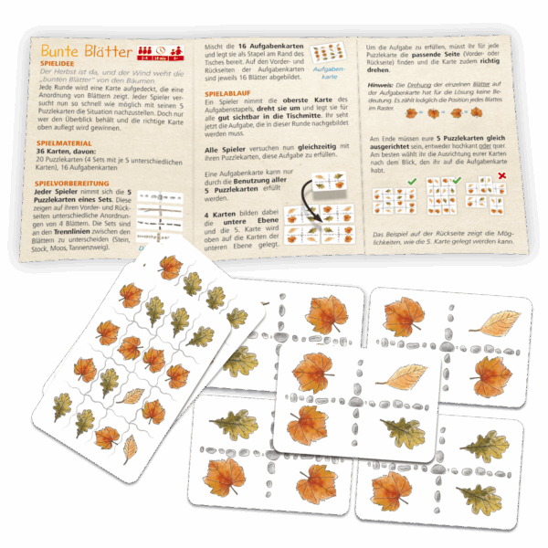 Minnys – Bunte Blätter Kartenspiele NSV - Nürnberger Spielkarten Verlag