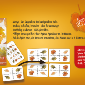 Minnys – Bunte Blätter Kartenspiel NSV - Nürnberger Spielkarten Verlag