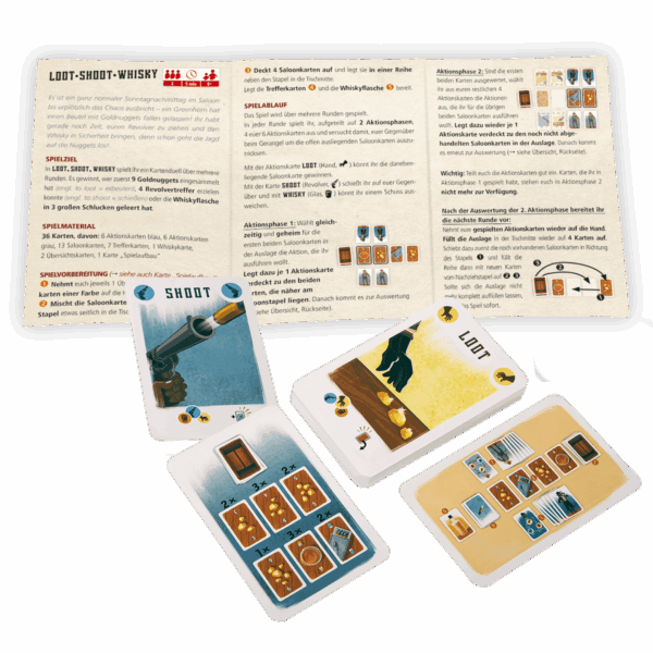 Minnys – Loot Shoot Whisky DE NSV - Nürnberger Spielkarten Verlag