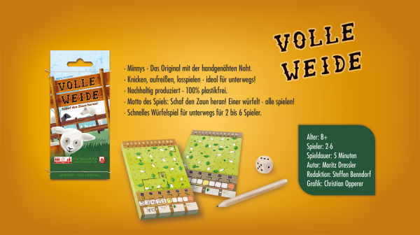 Minnys – Volle Weide ab 8 Jahren NSV - Nürnberger Spielkarten Verlag