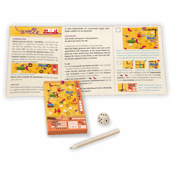 Minnys – Wolle Familienspiele NSV - Nürnberger Spielkarten Verlag