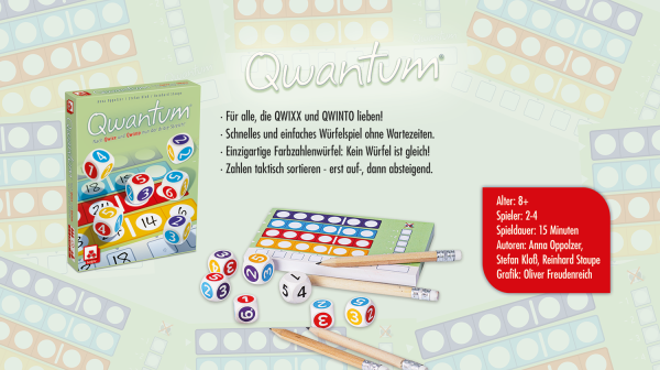 Qwantum ab 8 Jahren NSV - Nürnberger Spielkarten Verlag