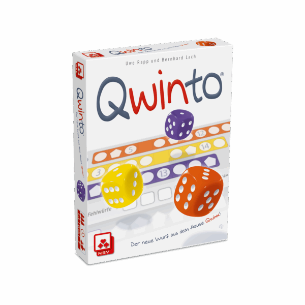 Qwinto ab 8 Jahren NSV - Nürnberger Spielkarten Verlag