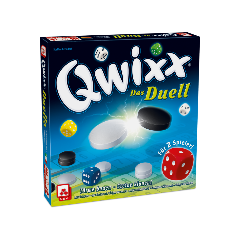 Qwixx – Das Duell Erwachsene NSV - Nürnberger Spielkarten Verlag