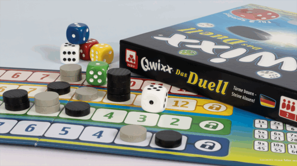 Qwixx – Das Duell FR NSV - Nürnberger Spielkarten Verlag