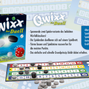 Qwixx – The Duel from 8 years NSV - Nürnberger Spielkarten Verlag