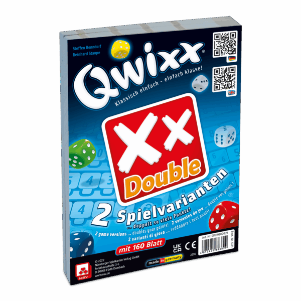 Qwixx – Double Zusatzblöcke Jugendliche NSV - Nürnberger Spielkarten Verlag