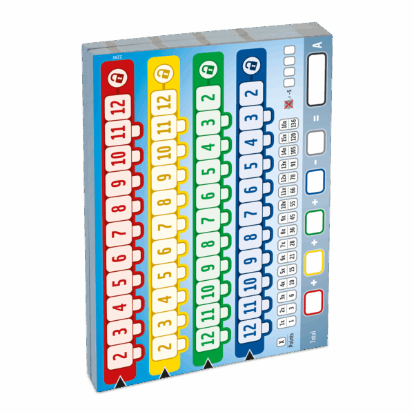 Qwixx – Double Zusatzblöcke Jugendliche NSV - Nürnberger Spielkarten Verlag