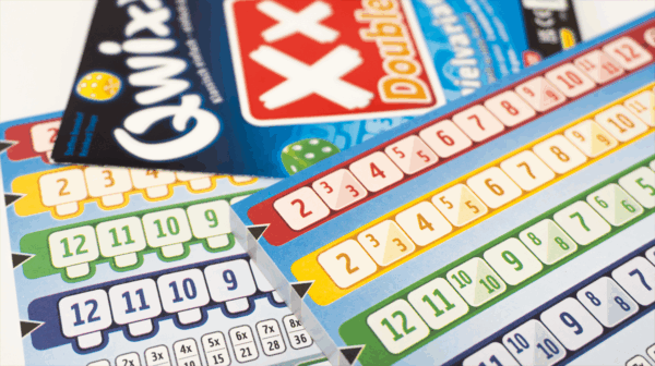 Qwixx – Double Zusatzblöcke Ersatzteile NSV - Nürnberger Spielkarten Verlag