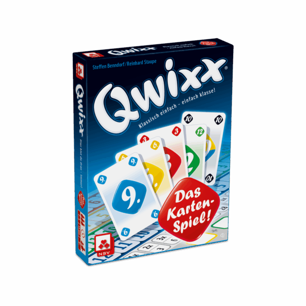 Qwixx – Das Kartenspiel Erwachsene NSV - Nürnberger Spielkarten Verlag