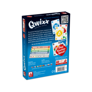 Qwixx – The card game card games NSV - Nürnberger Spielkarten Verlag