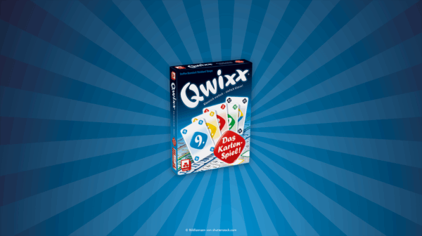 Qwixx – Das Kartenspiel Familienspiel NSV - Nürnberger Spielkarten Verlag