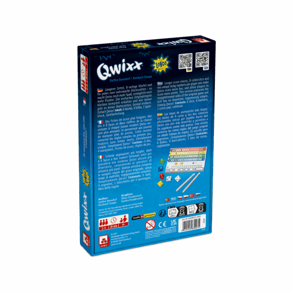 Qwixx – Longo DE NSV - Nürnberger Spielkarten Verlag