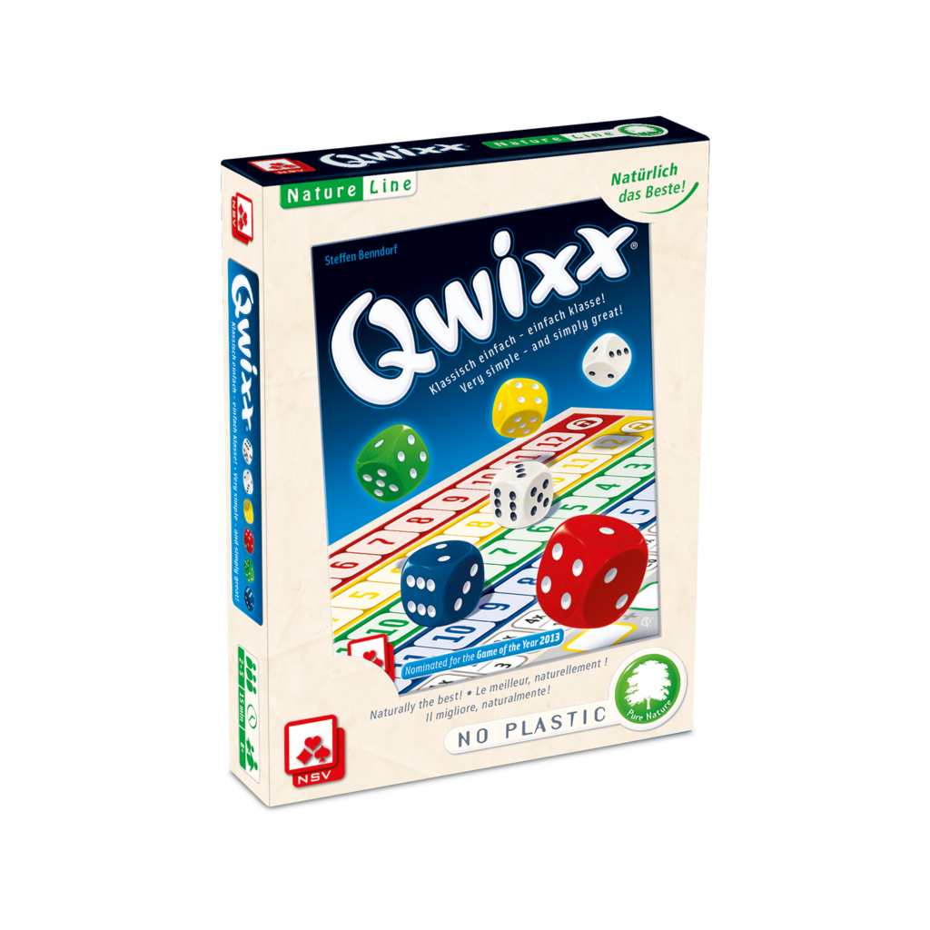 Qwixx – Natureline PT NSV - Nürnberger Spielkarten Verlag