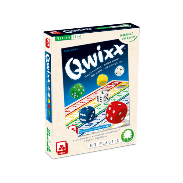 Qwixx – Natureline PL NSV - Nürnberger Spielkarten Verlag