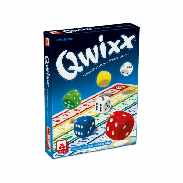 Qwixx – Das Original Spiele NSV - Nürnberger Spielkarten Verlag