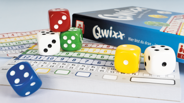 Qwixx – Das Original ab 8 Jahren NSV - Nürnberger Spielkarten Verlag