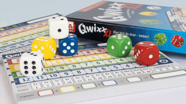 Qwixx XL ab 8 Jahren NSV - Nürnberger Spielkarten Verlag