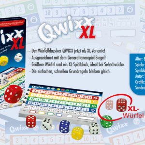 Qwixx XL Jugendliche NSV - Nürnberger Spielkarten Verlag