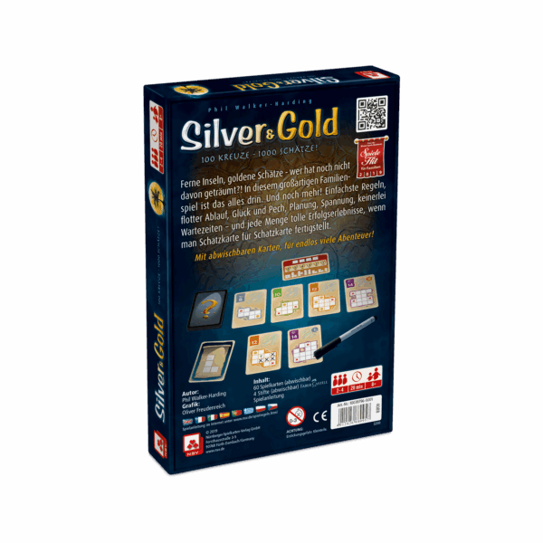 Silver & Gold Familienspiel NSV - Nürnberger Spielkarten Verlag