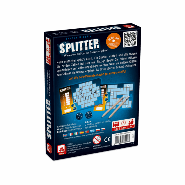 Splitter DE NSV - Nürnberger Spielkarten Verlag