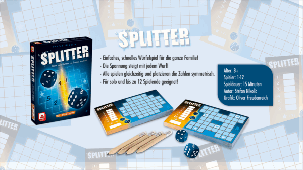 Splitter ab 8 Jahren NSV - Nürnberger Spielkarten Verlag