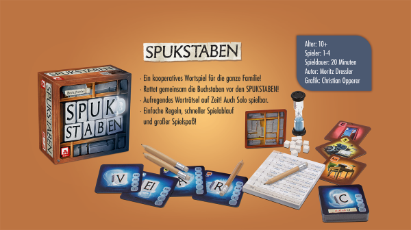 Spukstaben Spiele NSV - Nürnberger Spielkarten Verlag