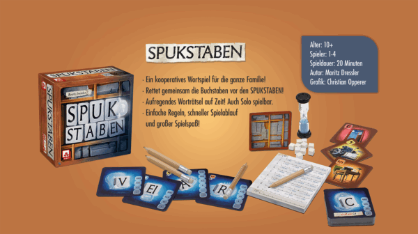 Spukstaben DE NSV - Nürnberger Spielkarten Verlag