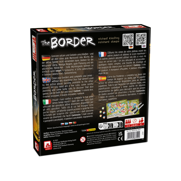 The Border ab 8 Jahren NSV - Nürnberger Spielkarten Verlag