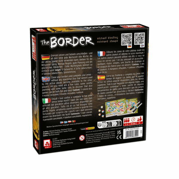 The Border ab 8 Jahren NSV - Nürnberger Spielkarten Verlag